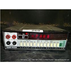 FLUKE 8600A DIGITAL MULTIMETER