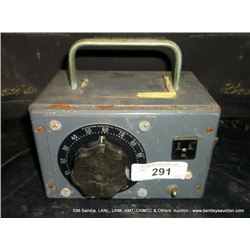 STANDARD ELECTRIC PRODUCTS ADJUST A VOLT