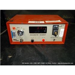 GENTEC PRJ-D JOULEMETER READOUT