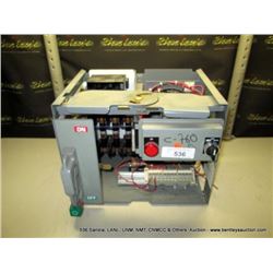 SQUARE D N-357, 235 MOTOR CONTROL CENTER UNIT