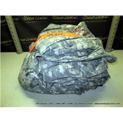 CAMO PANTS, SIZE XL (5X THE MONEY)