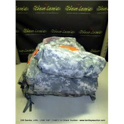 CAMO PANTS, SIZE MEDIUM (5X THE MONEY)