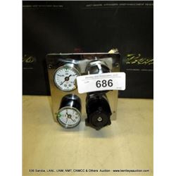 CKD PYM-X1 GAUGE CONTROL/VALVE