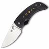 Image 1 : *NEW* SPYDERCO Friction Folder, Black G10 Handle, Drop-Point Plain w/Sheath 716104009497