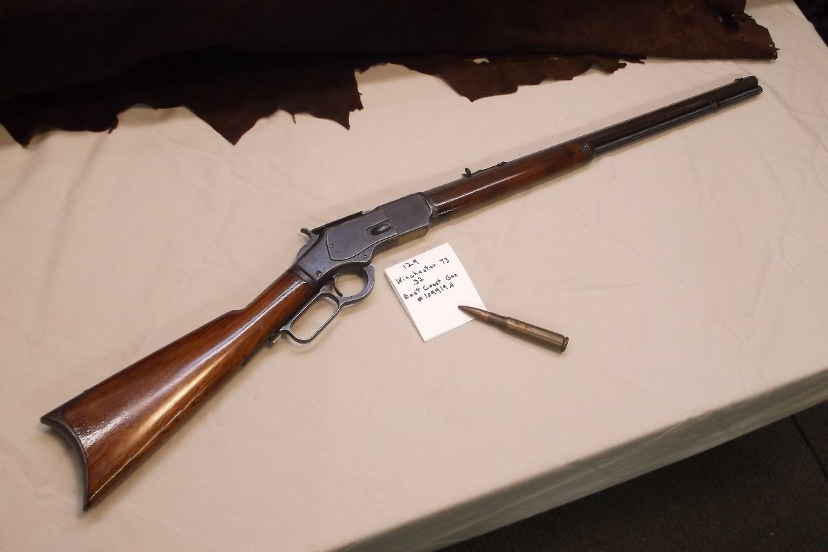Winchester 73 Rifle .32 East Coast Gun Octagon Barrel. 109919A