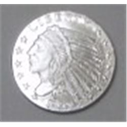 1929 SILVER INDIAN LIBERTY HEAD 1/10oz .999 FINE SILVER *MS HIGH GRADE*!!