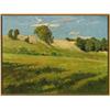 Image 1 : Benjamin Foster (1852-1926), American, SUMMER LANDSCAPE, Oil on canvas; signed lower left, 15...