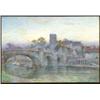 Image 1 : Max Ludby (1858-1943), British, AYLESFORD, KENT, THE MEDWAY, Watercolour; signed lower left, ti...