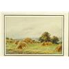 Image 1 : Henry H** Parker ((1858-1930), British, A SURREY CORNFIELD, NEAR REIGATE, Watercolour; signed l...