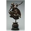 Image 1 : Sir William Hamo Thornycroft (1850-1925), British, JOY, Bronze with brown patina; signed and da...