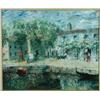 Image 1 : Nairne Tate (20th Century), British, VENETIAN SCENE, Oil on board; signed and dated 1982 lower...