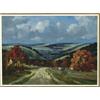 Image 1 : Campbell A. Mellon (1876-1955), British, THE STROUD VALLEY LATE OCTOBER 1933, Oil on panel; sig...