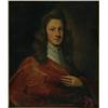 Image 1 : 17th/18th Century British, PORTRAIT OF COLLEY A. SHOR....., Oil on canvas; titled indistinctly...