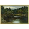Image 1 : William Beattie-Brown (1831-1909), Scottish, ON THE FINDHORN, Oil on canvas; signed lower left,...
