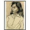 Image 1 : Nicolaas Schrier (1900-1989), Dutch, INDONESIAN BEAUTY WITH CLOSED EYES; INDONESIAN MODEL IN PR...