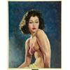 Image 1 : Pal Fried (1893-1976), Hungarian, VIOLETTA, Oil on canvas; signed lower left, titled verso, 3...