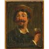 Image 1 : Antonino Leto (Leto De Capri) (1844-1913), Italian, BONNE SANTE, Oil on panel; signed at Napoli...