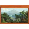 Image 1 : Soerjosoebroto Abdullah (1897-1941), Javanese, JAVANESE LANDSCAPE WITH VOLCANO, Oil on canvas;...