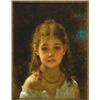 Image 1 : Alexej Alexejewitsch Charlamoff (Harlamoff) (1842-1915), Russian, MIGNON, Oil on canvas; signed...