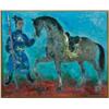 Image 1 : Vu Cao Dam (1908-), Vietnamese, LE CAVALIER, Oil on canvas; signed and dated 1971 lower right,...