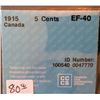 Image 2 : 5 cents 1915; CCCS EF-40.