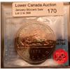 Image 2 : Dollar 1972; CCCS SP-68 Voyageur, Silver.