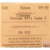 Image 2 : Breton 997, Lees 2; ICCS VF-30 Cleaned. US Flag Ship & Colonies token.