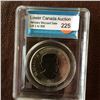 Image 2 : RCM Product: 25 cents 2008 Downy Woodpecker; CCCS SP-66 in Hard Holder.
