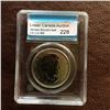 Image 2 : RCM Product: 25 cents 2011 Capped Chickadee; CCCS SP-68 in Hard Holder.
