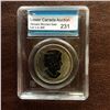 Image 2 : RCM Product: 25 cents 2012 Evening Grosbeak; CCCS SP-67 in Hard Holder.