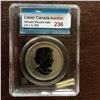 Image 2 : RCM Product: 25 cents 2013 American Robin; CCCS SP-68 in Hard Holder.