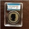 Image 2 : RCM Product: 25 cents 2013 Barn Owl; CCCS SP-68 in Hard Holder.