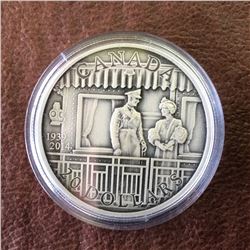 RCM Product: 20 dollars 2014 75th Anniversary of the King and Queen Arriving in Quebec for First Roy