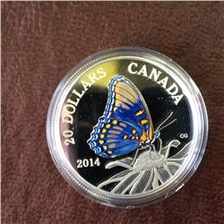 RCM Product: 20 dollars 2014 Red-Spotted Purple Butterfly.