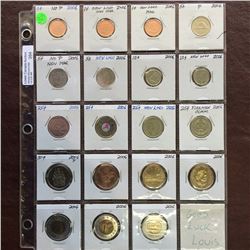 Canada assorted coins lot $10,85 face value.