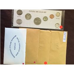 Canada prooklike set 1968-1969-1970-1971 & 1972.