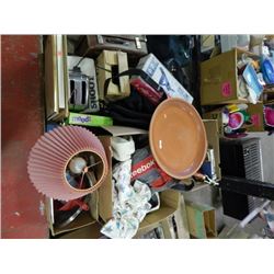 SKID OF ASSORTED HOUSEHOLD, COLLECTABLES OR OTHER