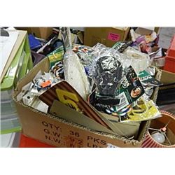 BOX NEW ITEMS - PET STUFF AND MORE