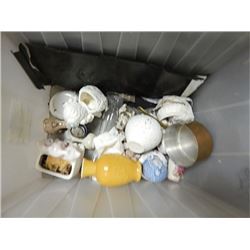 BIN OF COLLECTABLES