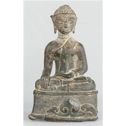 Buddha Thaiföld, 13 - 14. sz., bronz