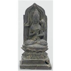 Buddhista Padmapani India, 18. sz., bronz