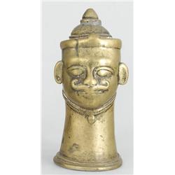 Hindu harcos (rúdvég) India, 17-18. sz., bronz