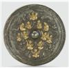 Image 1 : Tükör Kína, Tang-kori típus, 19. sz., öntött, aranyozott bronz
