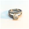 Image 2 : PLATINUM DIAMOND ENGAGEMENT RING W/GIA 2.01CT SI-2 G EMERALD CUT DIAMOND, APPRAISED VALUE $41,700