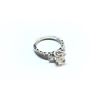 Image 1 : PLATINUM TACORI ENGAGEMENT RING W/ 1.51 CT SI-1 K ASSCHER CENTER DIAMOND AND 0.54 CTS IN SIDE