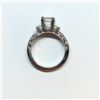 Image 3 : PLATINUM TACORI ENGAGEMENT RING W/ 1.51 CT SI-1 K ASSCHER CENTER DIAMOND AND 0.54 CTS IN SIDE