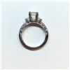 Image 3 : PLATINUM TACORI ENGAGEMENT RING W/ 1.51 CT SI-1 K ASSCHER CENTER DIAMOND AND 0.54 CTS IN SIDE