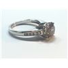 Image 2 : 14K GOLD CHAMPAGNE 2.40 CT DIAMOND RING WITH 10 0.30 CT SIDE DIAMONDS, APPRAISED VALUE: $8,100