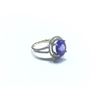 Image 1 : 14K GOLD 2.60 CT TANZANITE RING WITH 114 SINGLE CUT DIAMONDS, APPRAISED VALUE: $5,200