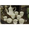 Image 1 : ROYAL ALBERT VAL D'OR 9 PIECE COFFEE SET